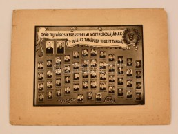 1947 GyÅ‘r, Kereskedelmi Középiskola Végzett Növendékei, Kistabló 52... - Sonstige & Ohne Zuordnung