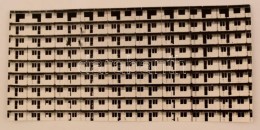 Cca 1979 Magyar Alfréd: Lakásprogram, Feliratozott Vintage FotómÅ±vészeti... - Andere & Zonder Classificatie