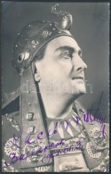 Laczó István(1904-1965) Operaénekes Aláírása Az Å‘t... - Sonstige & Ohne Zuordnung