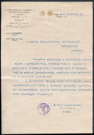 1918 A Torda-Aranyos Vármegyei Gazdasági Egyesület Titkárának Levele A Magyar... - Unclassified