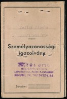 1944 Fényképes Személyazonossági Igazolvány Gyári MunkásnÅ‘... - Ohne Zuordnung