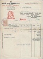 1936 Nemzetközi Fém- és Vaskereskedelmi Rt. - Sterling, Díszes Fejléces... - Ohne Zuordnung