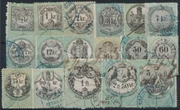 1868 17 Db Klf Okmánybélyeg - Unclassified