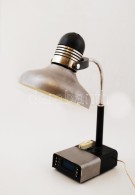 1960 Retró Szovjet Elektronyika Márkájú Asztali Lámpa, Digitális... - Andere & Zonder Classificatie