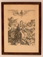 Albrecht Dürer (1471-1528): A Szent Család A SzitakötÅ‘vel, Rézmetszet, Papír,... - Prenten & Gravure