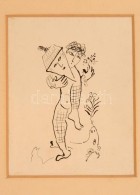 Marc Chagall (1887-1985): L' Homme Et Masque. Litográfia, Papír, Jelzés Nélkül,... - Sonstige & Ohne Zuordnung