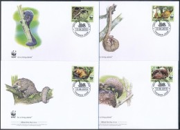 2010 WWF: Tobzoska Sor 4 FDC-n Mi 3454-3457 - Altri & Non Classificati