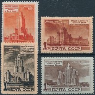 ** 1950 Moszkvai Toronyházak 4 érték Mi 1528, 1529, 1532, 1534 (Mi EUR 200,-) - Other & Unclassified