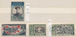 ** 1946-1952 2 Db Klf Kiadás Mi 1071-1073 + 1634 (Mi EUR 70,-) - Andere & Zonder Classificatie