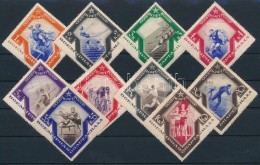 * 1935 Spartakiád, Moszkva Sor Mi 513-522 - Altri & Non Classificati