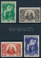 * 1934 Mengyelejev Sor 476-479 X - Altri & Non Classificati