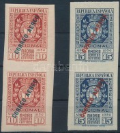 ** 1936 Nemzeti Bélyegkiállítás Mi 681-682 Párokban - Altri & Non Classificati