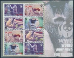 ** 2004 WWF: Majmok Kisív Mi 4694-4697 - Altri & Non Classificati