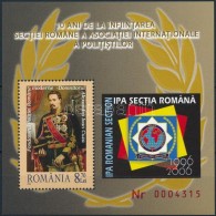 ** 2006 10 éves A Nemzetközi RendÅ‘rszövetség Blokk Mi 390 - Sonstige & Ohne Zuordnung