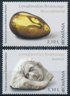 ** 2006 Constantin Brancusi Születésének 130. évfordulója Sor Mi 6125-6126 - Andere & Zonder Classificatie