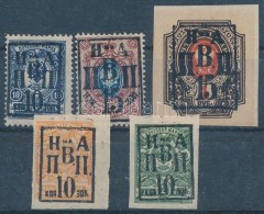 * Nikolajevsk / Amur 1920 5 Db Klf Bélyeg (Mi EUR 1.432,-) - Sonstige & Ohne Zuordnung