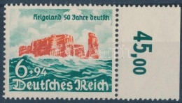 ** 1940 Helgoland ívszéli Bélyeg Mi 750 - Sonstige & Ohne Zuordnung