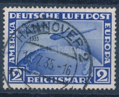 O 1933 Zeppelin 2RM Mi 497 (Mi EUR 250,-) - Sonstige & Ohne Zuordnung