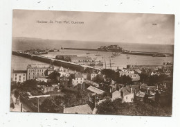 G-I-E , Cp , ROYAUME UNI , HARBOUR , ST. PETER PORT. GUERNSEY , Vierge , Valentine's X.L. Series - Guernsey