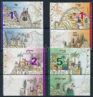 ** 1998-1999 Zsidó Városok (I-II) 2 Tabos Sor Mi 1490-1491, 1501-1502 - Other & Unclassified