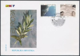 1995 Europa CEPT: Béke és Szabadság Sor Mi 319-320 FDC - Andere & Zonder Classificatie