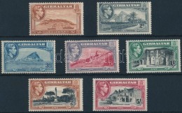 ** 1938 VI. György - Tájkép Sor Vegyes Fogazással / Mixed Perforation Mi 107-117 - Altri & Non Classificati