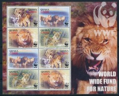 ** 2004 WWF: Oroszlán Kisív Mi 3701-3704 - Sonstige & Ohne Zuordnung