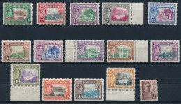 ** 1938-1940 Forgalmi Sor és 1 érték Mi 93-107 - Other & Unclassified