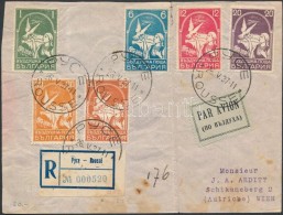 1937 Ajánlott Légi Levél Bécs / Registered Airmail Cover To Vienna (hajtóka... - Other & Unclassified