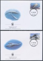 2003 WWF: Kék Bálna Sor 4 Db FDC-n Mi 353-356 - Altri & Non Classificati