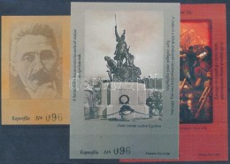 ** 2002/35-37 Egri évfordulók 3 Klf Emlékív Azonos Fekete 095 Sorszámmal (3.000) - Sonstige & Ohne Zuordnung