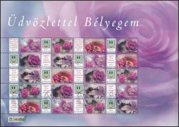 ** O 2008 Üdvözlettel Bélyegem (IV)- Virágok - Értékjelzés... - Sonstige & Ohne Zuordnung