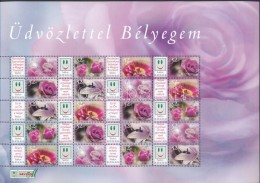 ** 2006 Üdvözlettel Bélyegem (II) - Virágok Promóciós Teljes ív... - Sonstige & Ohne Zuordnung