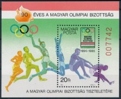 ** 1985 Magyar Olimpiai Bizottság Ajándék Blokk (26.000) - Other & Unclassified