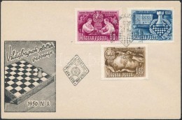 1950 Sakk (I.) Sor FDC-n (4.500) - Sonstige & Ohne Zuordnung
