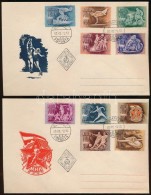 1950 Sport (II.) Sor 2 Db FDC-n (3.500) - Sonstige & Ohne Zuordnung