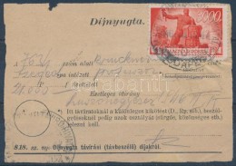 1946 (7. Díjszabás) Távirati Díjnyugta Újjáépítés... - Other & Unclassified