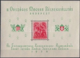 ** 1938 ORBÉK Blokk (gumierek) (7.000) - Other & Unclassified