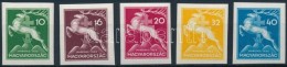** 1933 Cserkész Vágott Sor  (40.000) + A Kiadás Postai Tájékoztatója /... - Sonstige & Ohne Zuordnung