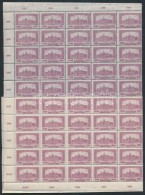 ** 1924 Arató-Parlament Sor 75-ös ívdarabokban (270.000) / Mi 389-397 Sheets Parts Of 75,... - Sonstige & Ohne Zuordnung