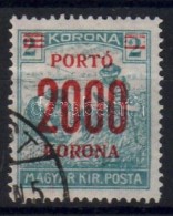 O 1921/25 KisegítÅ‘ Portó 2000K/2K A Jobb Oldalon 3 Helyett 2 Takaró Vonal - Other & Unclassified