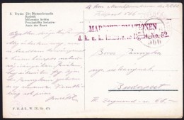 1918 Tábori Posta Képeslap / Field Postcard 'MARSCHFORMATIONEN D.k.u.k. Infanterie Rgmt. No.52.' +... - Sonstige & Ohne Zuordnung