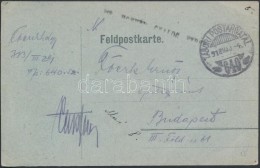 1918 Tábori Posta LevelezÅ‘lap / Field Postcard 'HONVÉD GYALOG EZRED' + 'TP 640' - Sonstige & Ohne Zuordnung