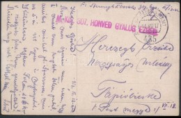 1917 Tábori Posta Képeslap 'M.KIR. 307. HONVÉD GYALOG EZRED' + 'FP 435 A' - Sonstige & Ohne Zuordnung