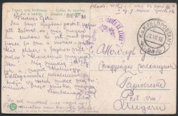 1916 Tábori Posta Képeslap / Field Postcard 'M.KIR. 23. HONVÉD GY.EZRED PARANCSNOKSÁG'... - Sonstige & Ohne Zuordnung