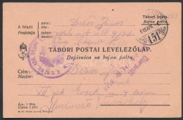 1915 Tábori Posta LevelezÅ‘lap / Field Postcard 'K.U.K. MIL. ARB. GRUPP. ...' + 'TP 151' - Sonstige & Ohne Zuordnung