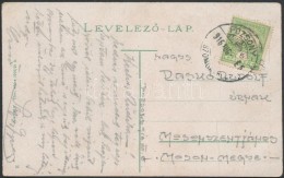 1916 Képeslap 'POZSONY / SZOMBATHELY' Vasúti Bélyegzéssel - Other & Unclassified