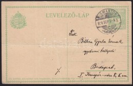 1914 Díjjegyes LevelezÅ‘lap 'KISMARTON' - Budapest - Other & Unclassified