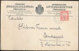 1913 Céges Levél 'FÖHERCZEGLAK' - Budapest - Sonstige & Ohne Zuordnung