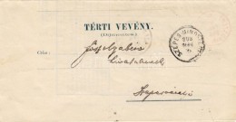 1903 Tértivevény 'SZEPES-MINDSZENT' - Szepesváralja - Other & Unclassified